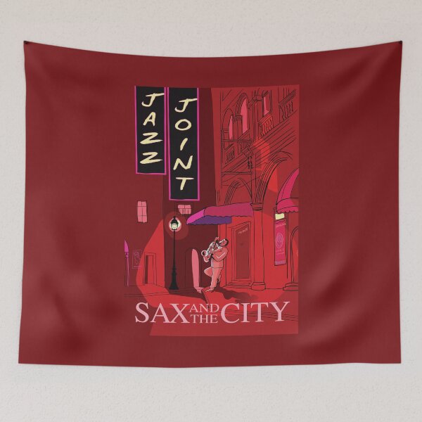 Artikelvorschau, Jazz Joint - Sax And The City entworfen und verkauft von TIGERDAVER.
