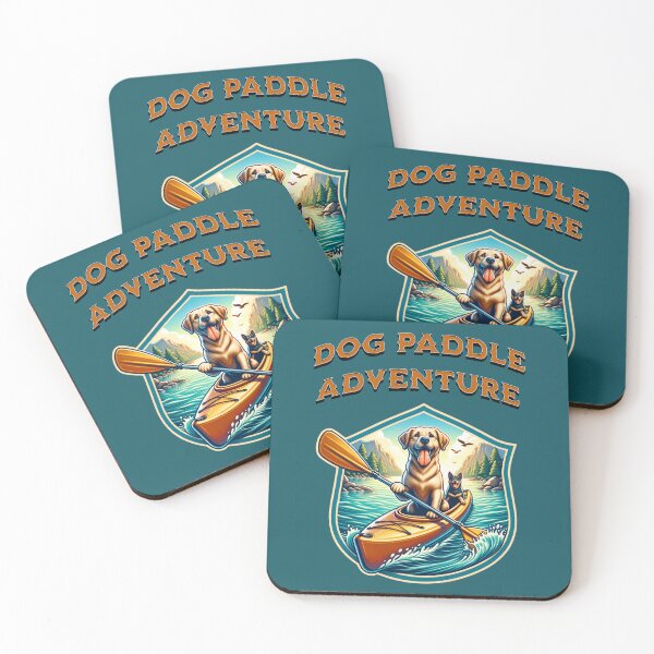 Item preview, Dogs Solve Most Of My Problems Kayaking Solves The Rest -  Dog paddle adventure designed and sold by JansenGS.