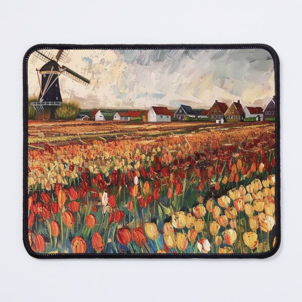 Item preview, Windmills And Tulips designed and sold by Michealfashion.