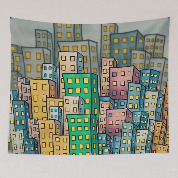 Item preview, Copy of Townscape  designed and sold by Glenbobagins.