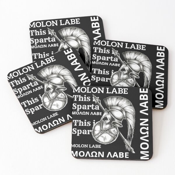 Item preview, Spartan ΜΟΛΩΝ ΛΑΒΕ - Molon labe designed and sold by Gary-Shop.