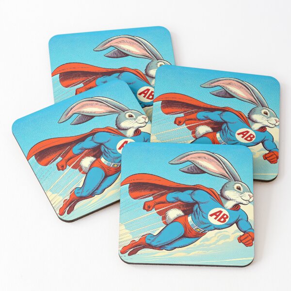 Item preview, Superhero rabbit's Swift Ascent designed and sold by artwaves.