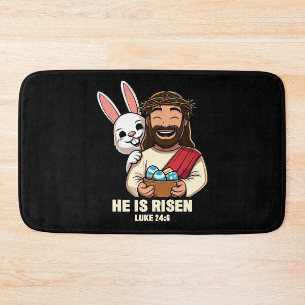 Item preview, Luke 24:6 He Is Risen designed and sold by plushism.