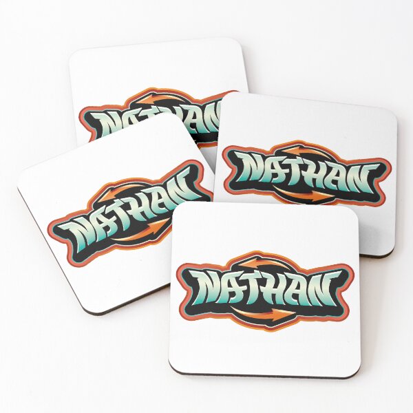 Item preview, Nathan name graffiti style designed and sold by 0ut0fSpace.