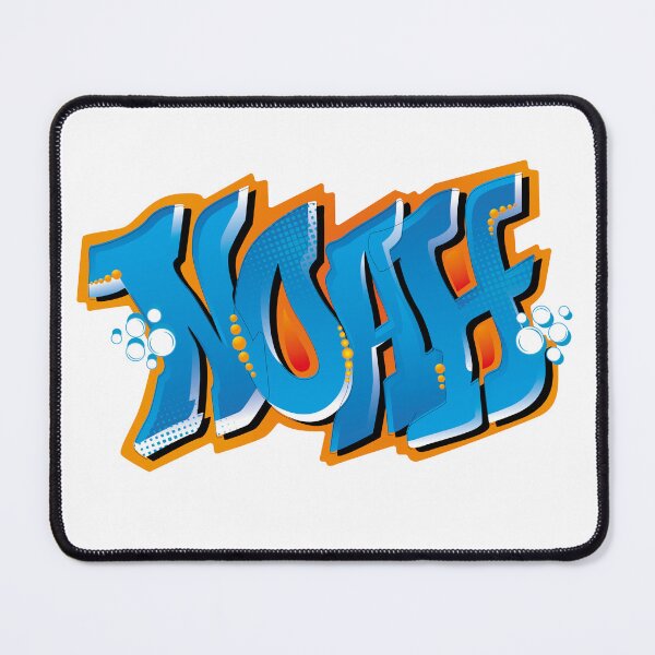 Item preview, Noah name graffiti style designed and sold by 0ut0fSpace.