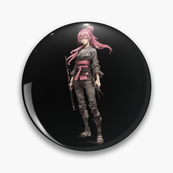 Item preview, Anime Girl Japanese Ninja designed and sold by LuminOrb.