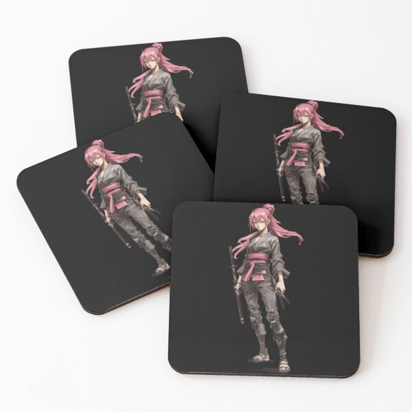Item preview, Anime Girl Japanese Ninja designed and sold by LuminOrb.