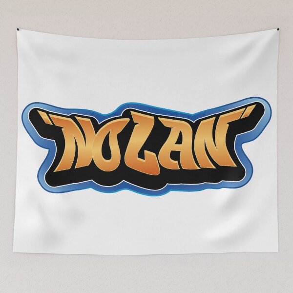 Item preview, Nolan name graffiti style designed and sold by 0ut0fSpace.