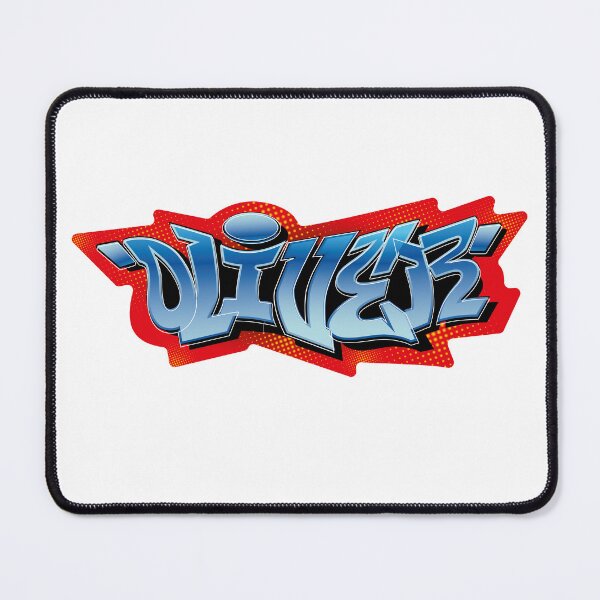 Item preview, Oliver name graffiti style designed and sold by 0ut0fSpace.