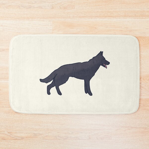 Item preview, Black German shepherd dog  designed and sold by Mayarart.