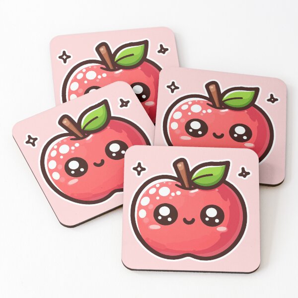 Item preview, Kawaii Cute Apple 1 | Fruits and Vegetables for Men and Women t-shirt designed and sold by panchiTWO.