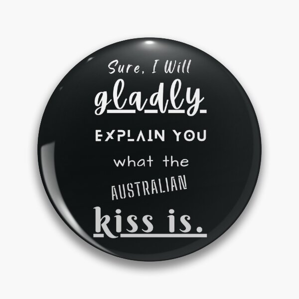 Item preview, Australian kiss designed and sold by CreativeBizarre.