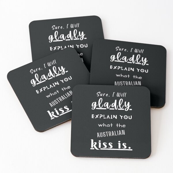 Item preview, Australian kiss designed and sold by CreativeBizarre.