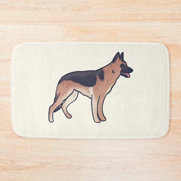 Item preview, German shepherd dog illustration  designed and sold by Mayarart.