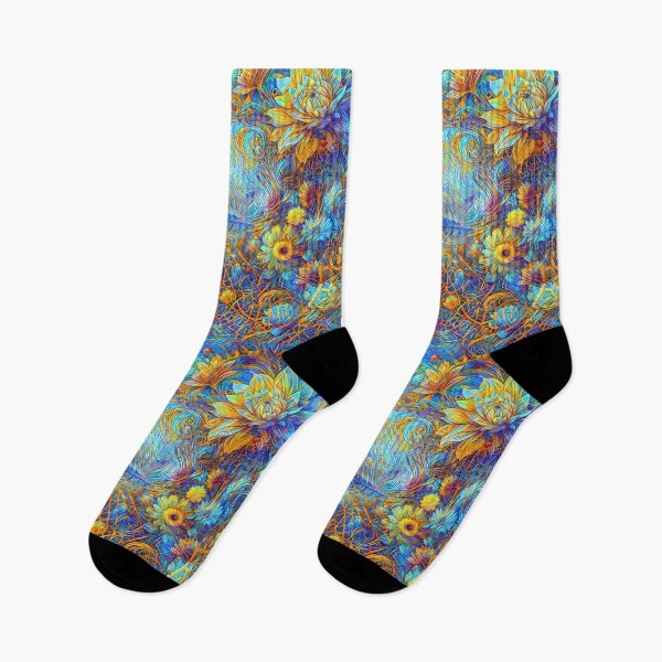 Item preview, Abstract abstraction of castle and flowers. DeepDream designed and sold by blackhalt.
