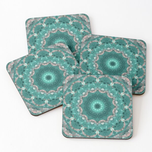 Item preview, Kaleidoscope Distortion Mosaic Tiles designed and sold by ObsidianDaz.
