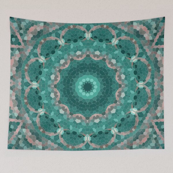 Item preview, Kaleidoscope Distortion Mosaic Tiles designed and sold by ObsidianDaz.