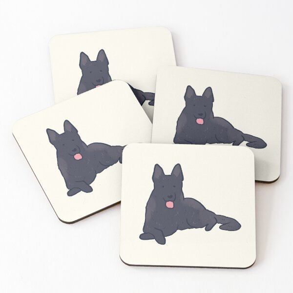 Item preview, German shepherd dog sitting  designed and sold by Mayarart.