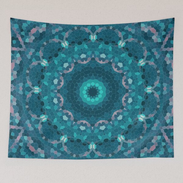 Item preview, Kaleidoscope Distortion Mosaic Tiles designed and sold by ObsidianDaz.