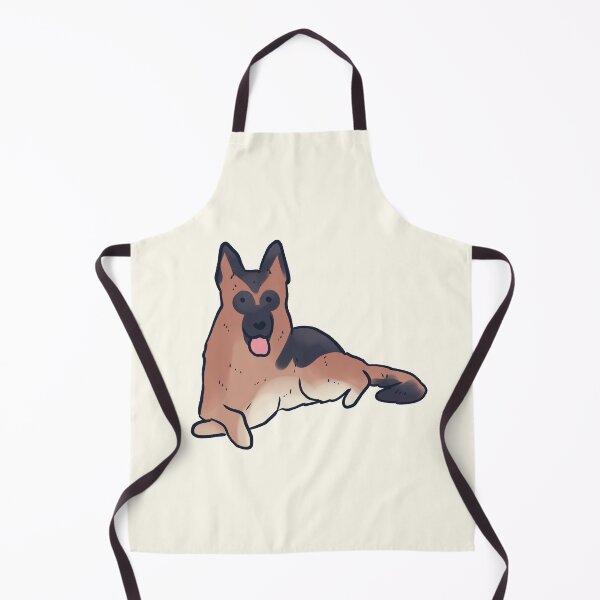 Item preview, German shepherd dog sitting designed and sold by Mayarart.