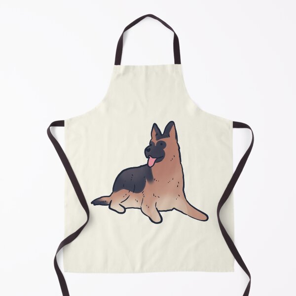 Item preview, Cute German shepherd dog sitting  designed and sold by Mayarart.