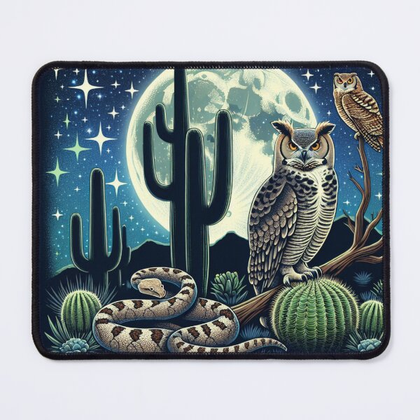 Item preview, Saguaro National Park Night Predators designed and sold by HippieFarms11.