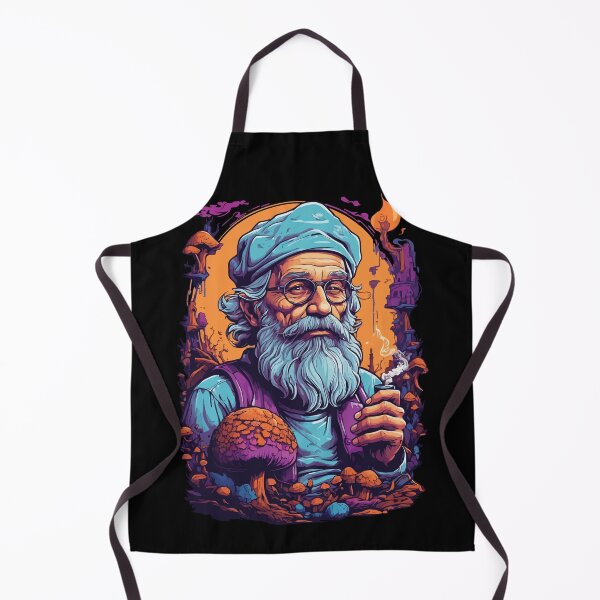 Item preview, Vibrant Colors Forest Mushrooms Psychedelic Art designed and sold by LuminOrb.