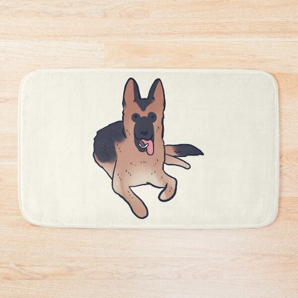 Item preview, Cute German shepherd dog drawing  designed and sold by Mayarart.