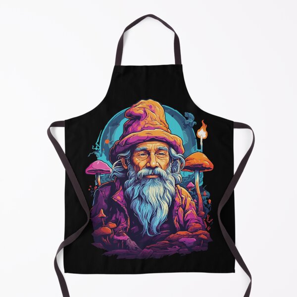 Item preview, Vibrant colors music festival forest mushrooms designed and sold by LuminOrb.