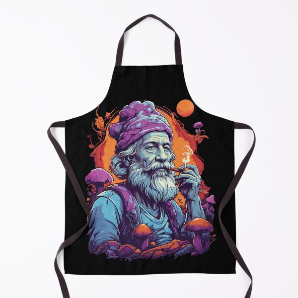 Item preview, Vibrant colors forest mushrooms music festival art designed and sold by LuminOrb.