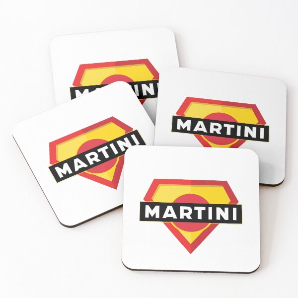 Item preview, SUPER MARTINI Logo Alcoholic superhero humor designed and sold by Studio RTN.