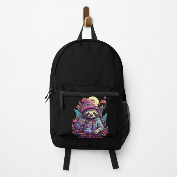 Item preview, Sloth Psychedelic Art Forest Mushrooms Music Festival designed and sold by LuminOrb.