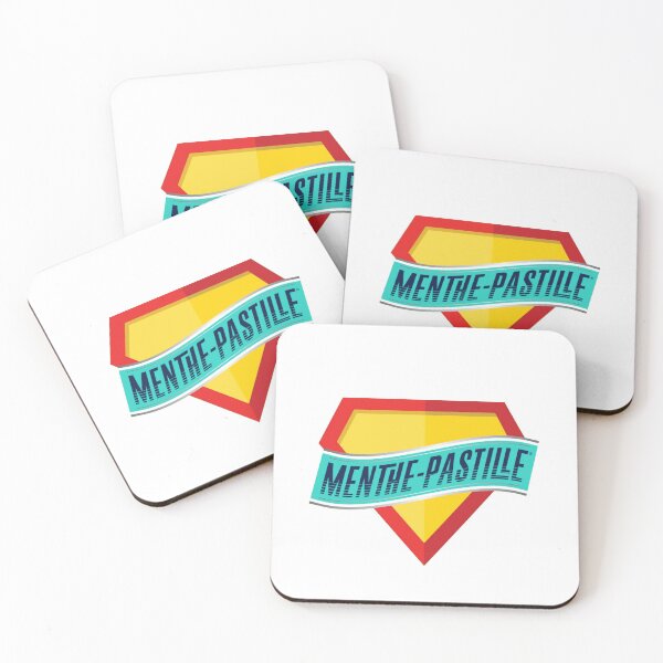 Item preview, SUPER MINT PASTILLE Logo Alcoholic super hero humor designed and sold by Studio RTN.