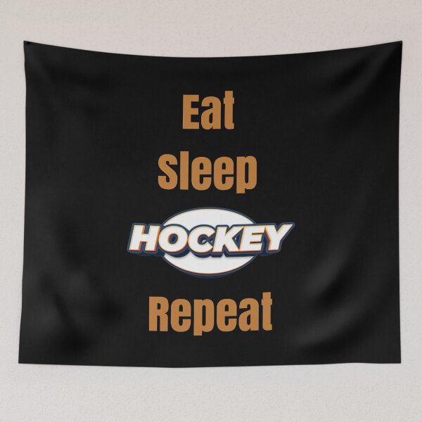 Item preview, Eat Sleep Hockey Repeat designed and sold by Nesro34.