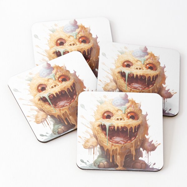 Item preview, Smiling Ice Cream Monster designed and sold by mazur301.