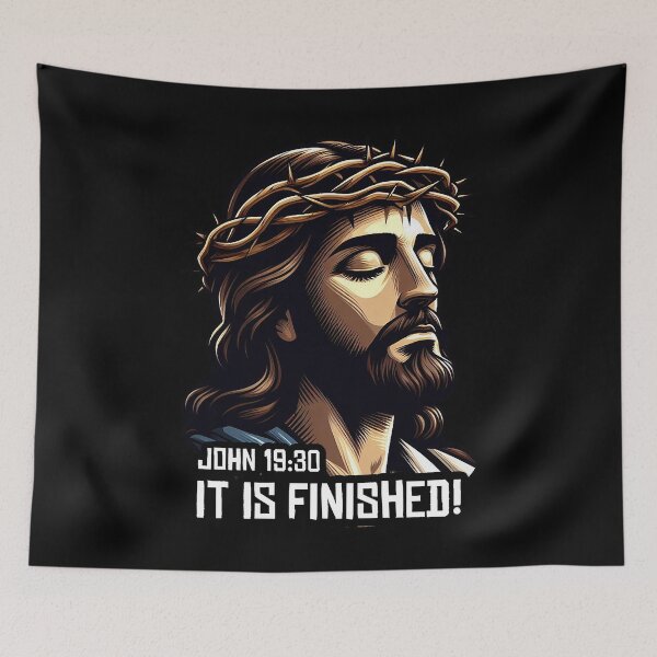 Item preview, John 19:30 It Is Finished designed and sold by plushism.