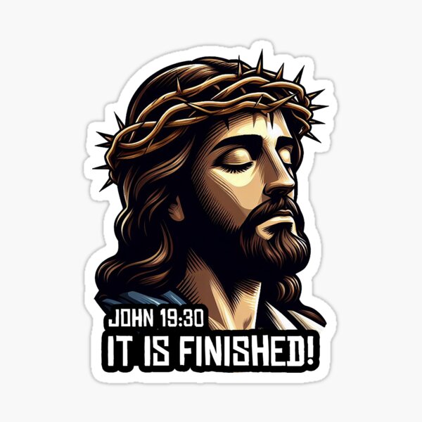 Artikel-Vorschau von Johannes 19:30 Es ist vollbracht, designt und verkauft von plushism.