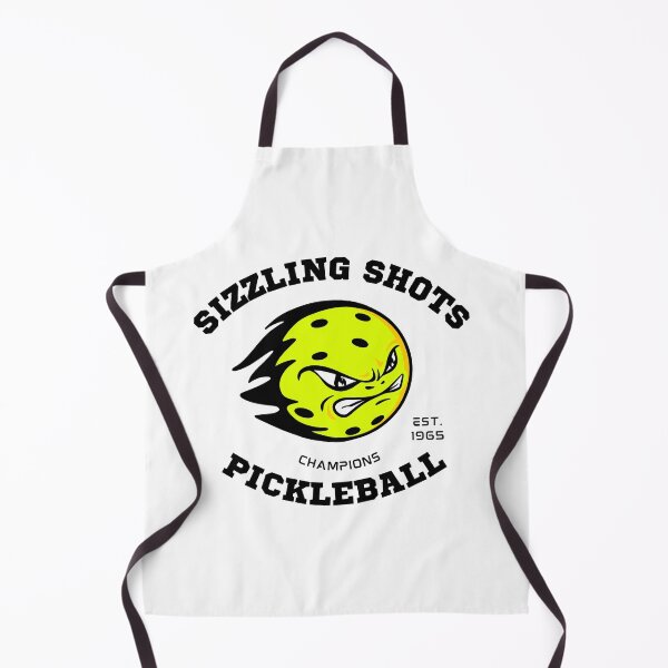 Item preview, black Sizzling Shots Pickleball Champions designed and sold by InkWhirl.
