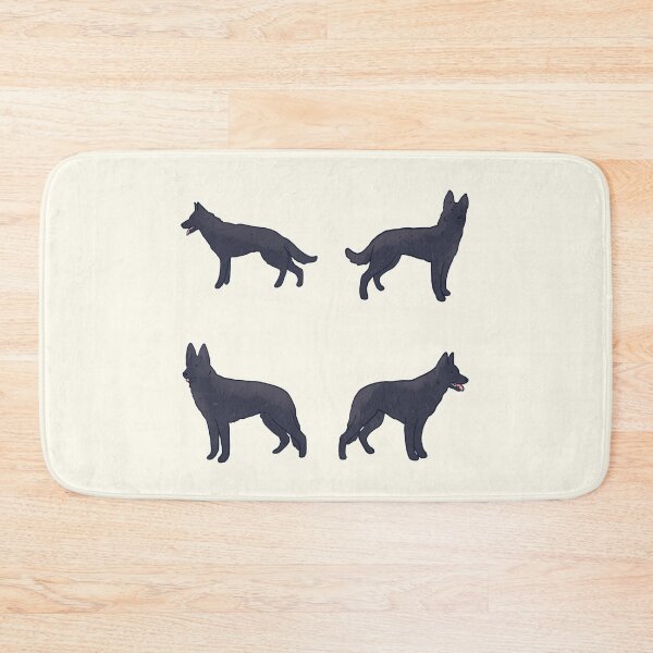 Item preview, Black German shepherd dog pack  designed and sold by Mayarart.