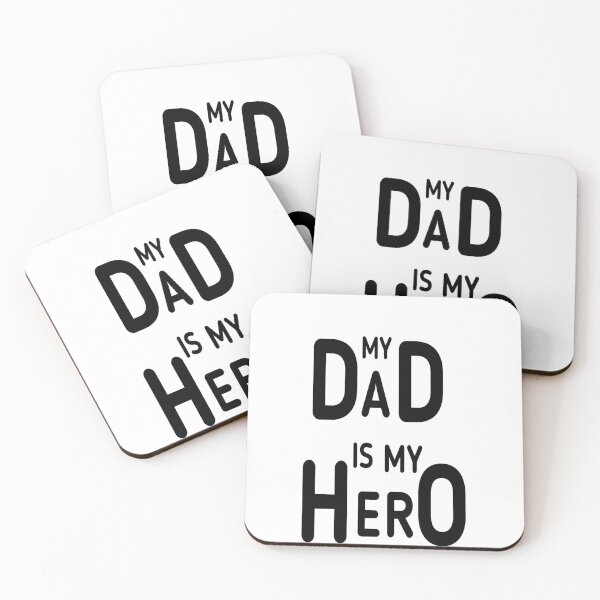 Item preview, my dad is my hero  designed and sold by MKshoper.