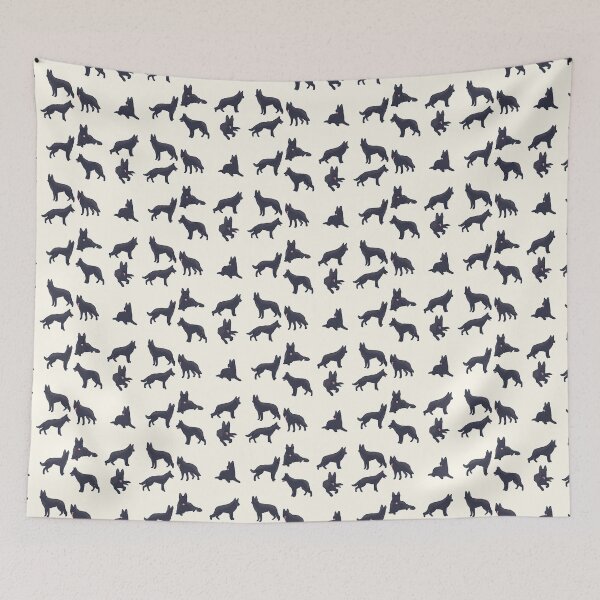 Item preview, Black German shepherd dog pack  designed and sold by Mayarart.