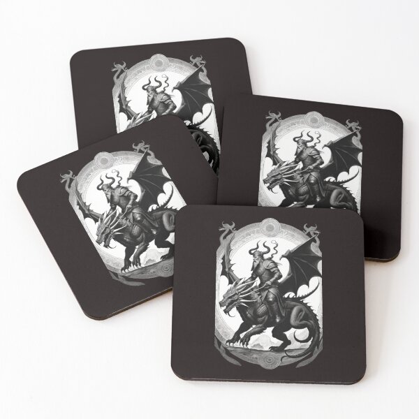 Item preview, Marduk: The Dragon Tamer - A Tale of Valor in Grayscale designed and sold by HOMEDESIGNPRINT.