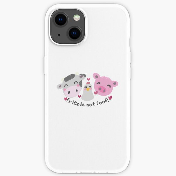 FRIENDZ NOT FOOD! iPhone Soft Case