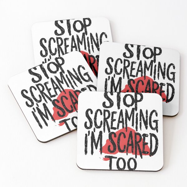 Item preview, stop screaming i'm scared too 6 designed and sold by asmaa gamal.