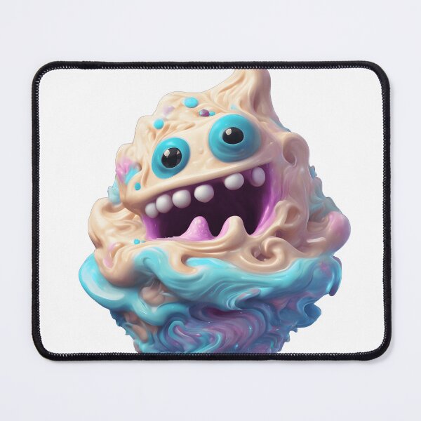Item preview, Mesmerizing Cosmic Ice Cream Monster designed and sold by mazur301.