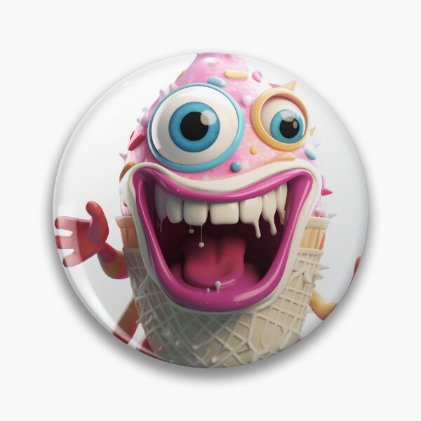 Item preview, Charming Ice Cream Monster  designed and sold by mazur301.