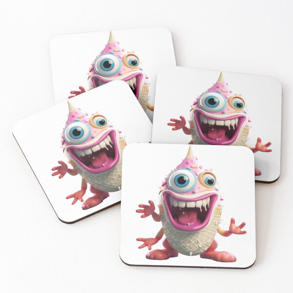 Item preview, Charming Ice Cream Monster  designed and sold by mazur301.