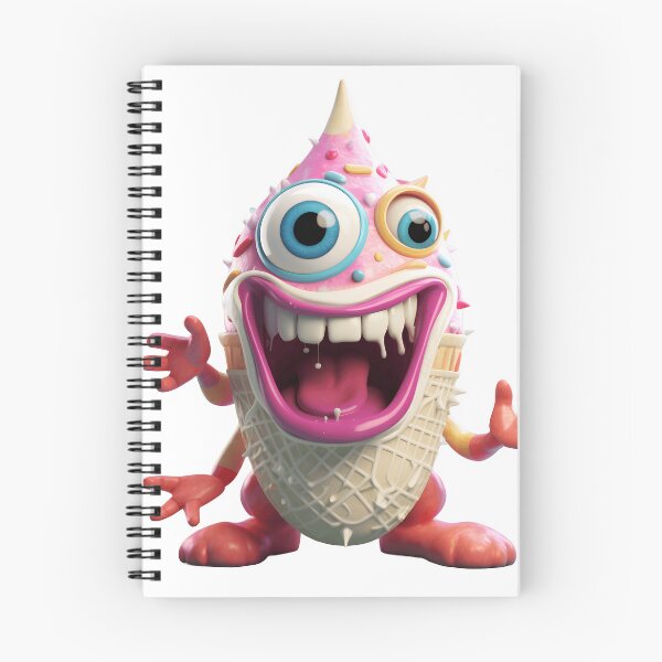 Item preview, Charming Ice Cream Monster  designed and sold by mazur301.