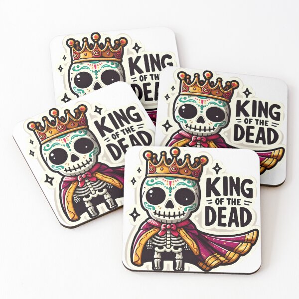 Item preview, Skeleton with crown and majestic robe designed and sold by IlikeStyle.