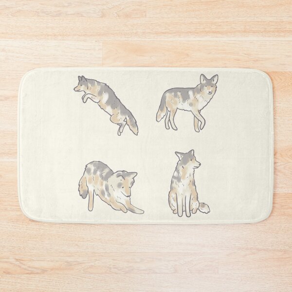 Item preview, Cute Coyote art pack designed and sold by Mayarart.